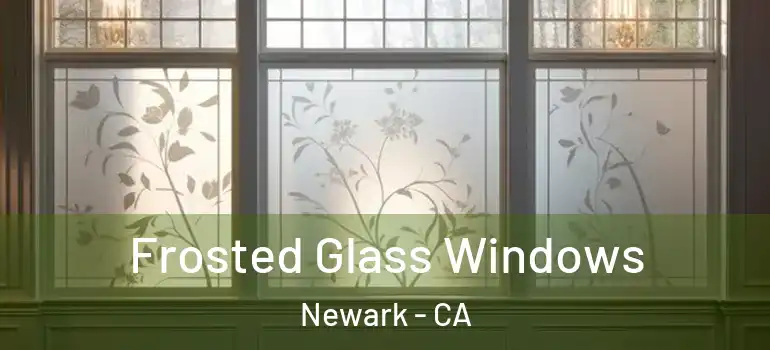  Frosted Glass Windows Newark - CA