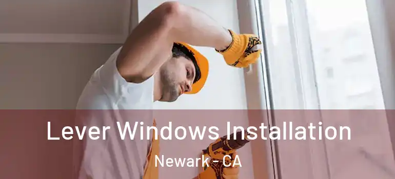  Lever Windows Installation Newark - CA