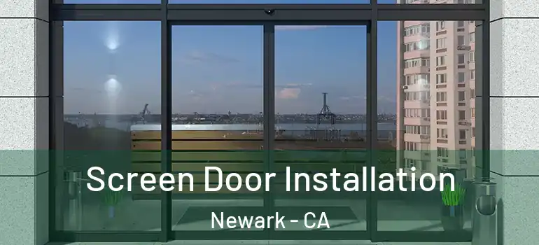  Screen Door Installation Newark - CA