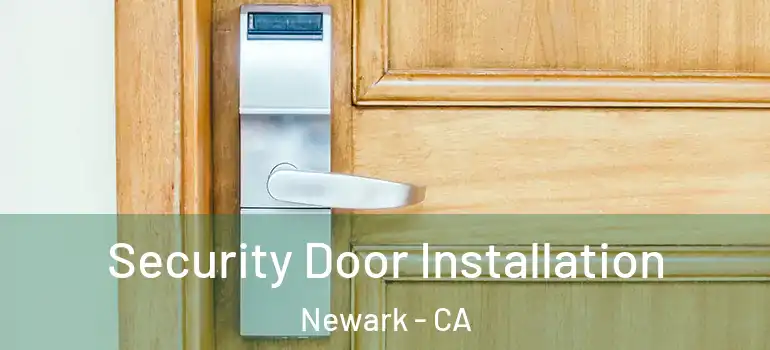 Security Door Installation Newark - CA
