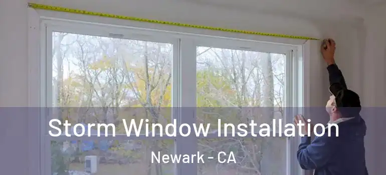  Storm Window Installation Newark - CA